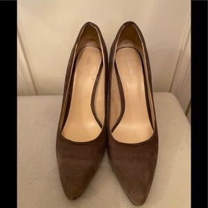 Nine West shade gray heels